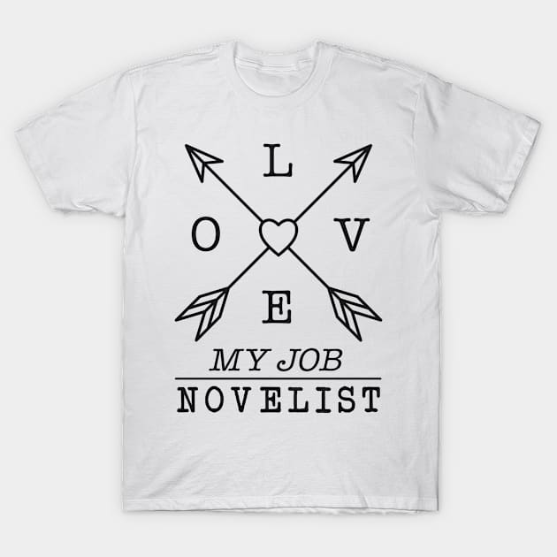 Novelist profession T-Shirt by SerenityByAlex